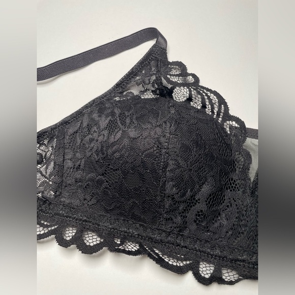 BALI Size S/P Comfort Revolution Lace Desire Shaping Wireless Bra DF6591 Black - Picture 3 of 14